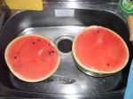 A whole water melon *__*